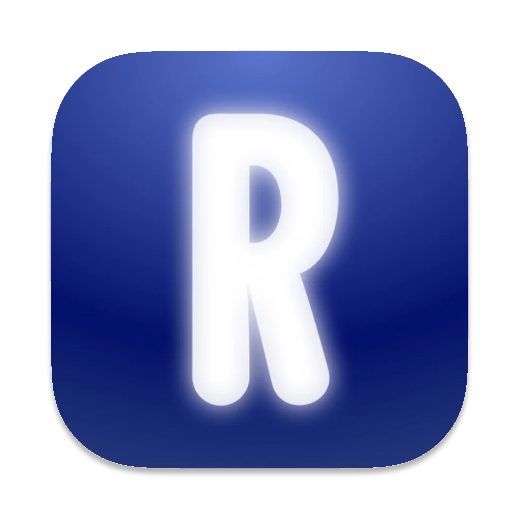 Replika logotipas