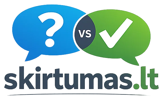skirtumas.lt logotipas